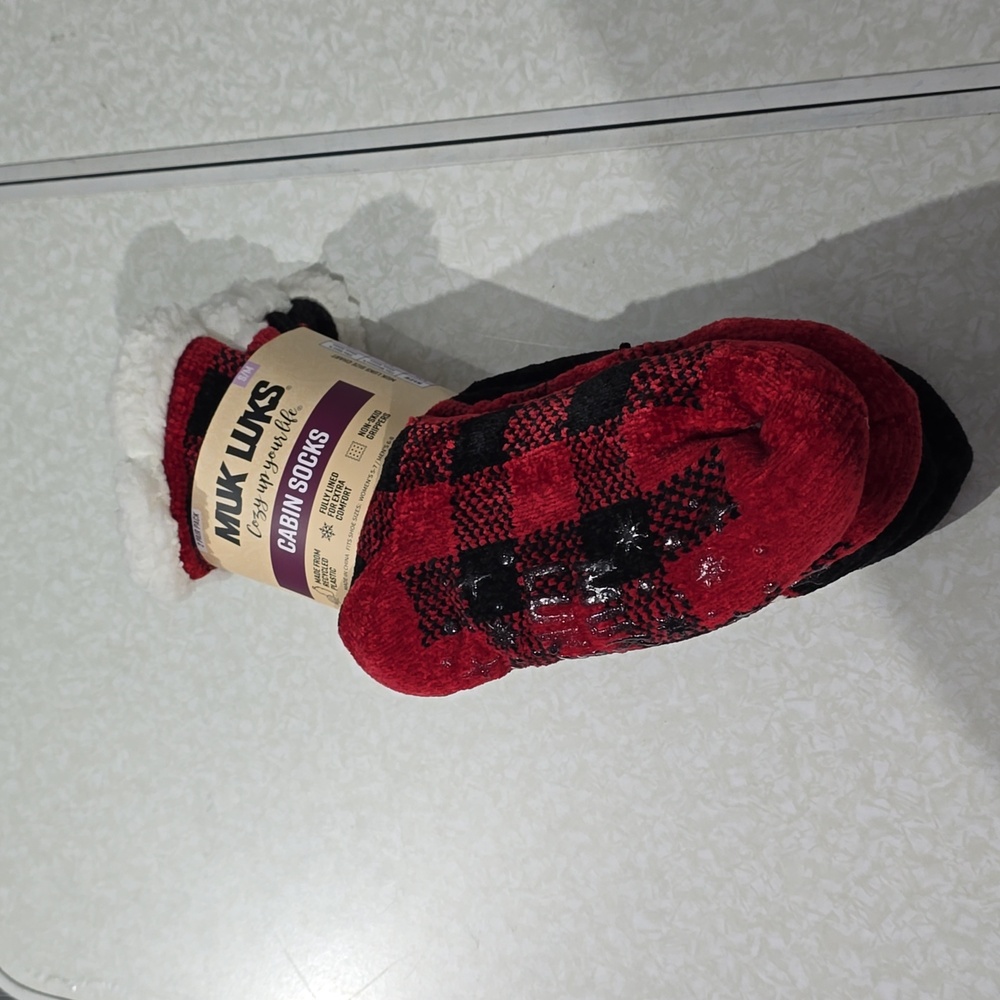 NEW Muk Luks Cabin Sock [2 Pairs]‎